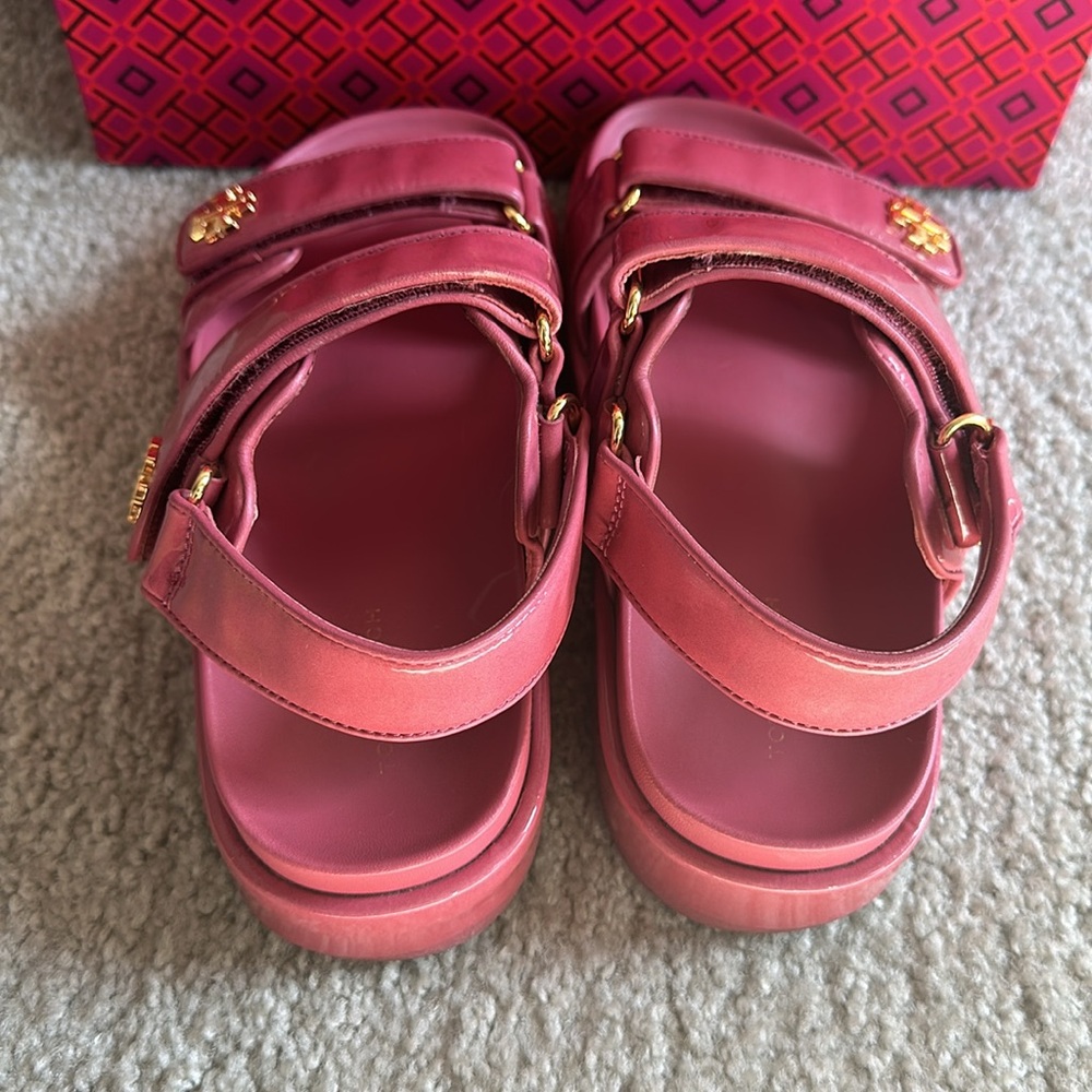 Tory Burch Pink Sandals - Picture 8 of 11